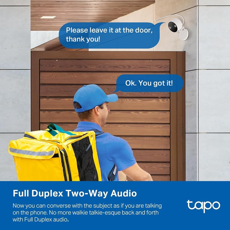 TP-Link Tapo C120 Indoor/Outdoor Wi-Fi Home Security Camera