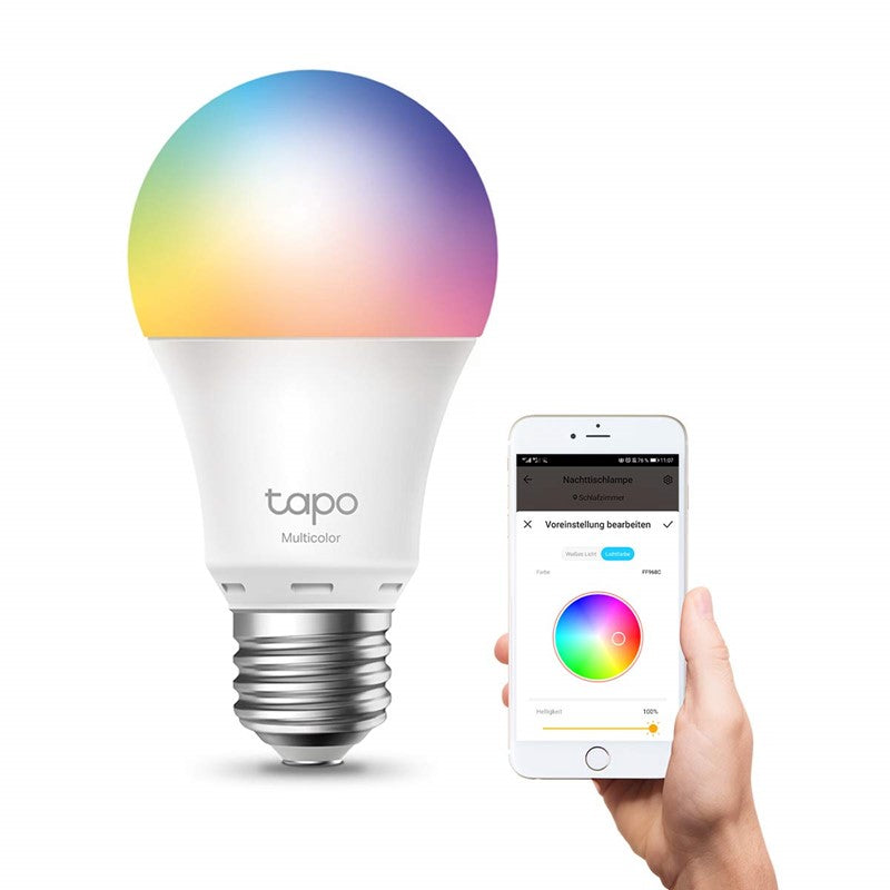 TP-Link Tapo L530E Smart Wi-Fi Light Bulb, Multicolor