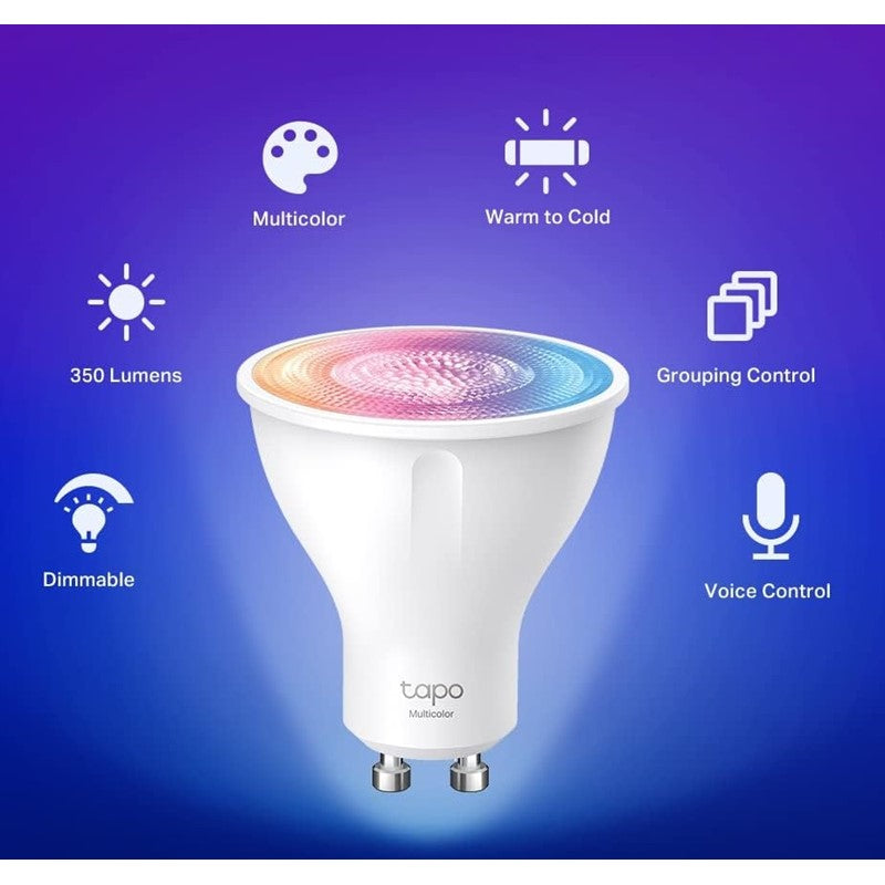 TP-Link Tapo L630 Smart Wi-Fi Spotlight, Multicolor