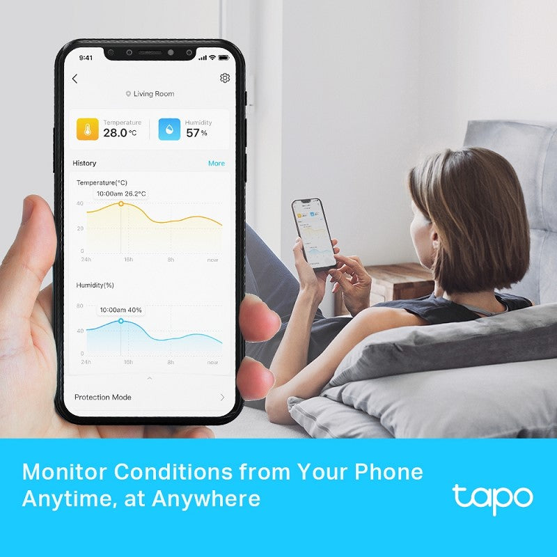 TP-Link Tapo T315 Smart Temperature & Humidity Monitor with 2.7