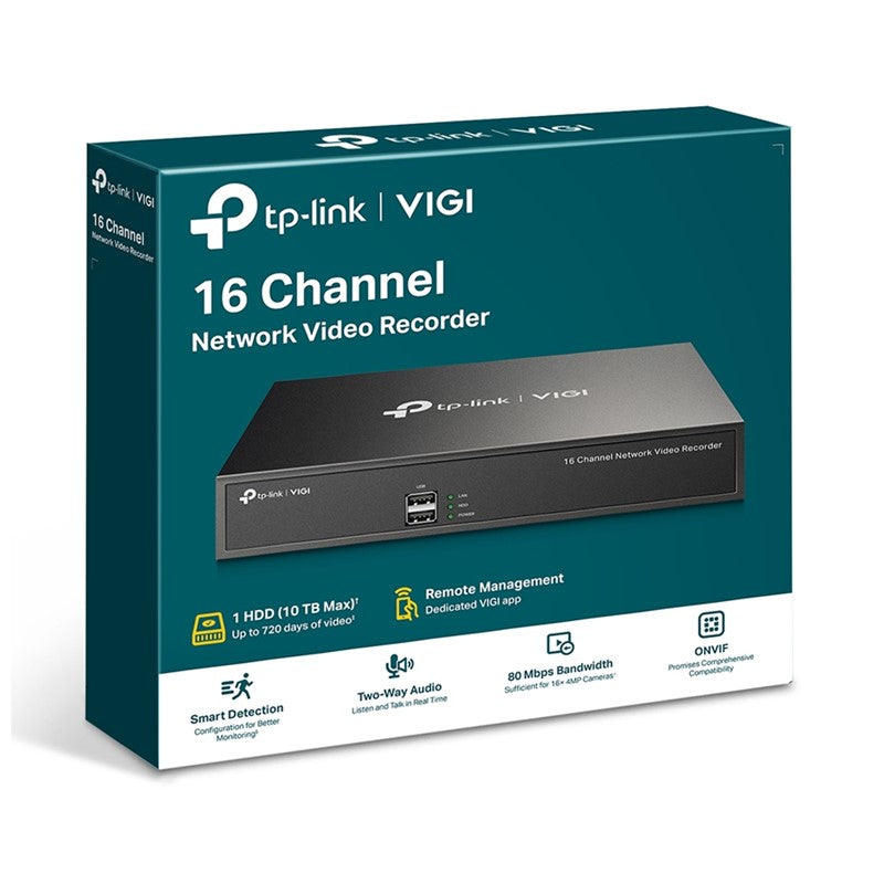 TP-Link VIGI 16 Channel Network Video Recorder
