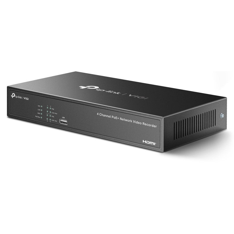 TP-Link VIGI 4 Channel PoE+ Network Video Recorder
