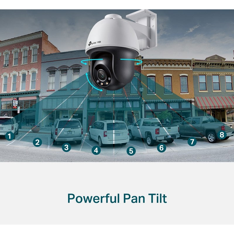 TP-Link VIGI C540 4MP Outdoor Full-Color PTZ Network Camera