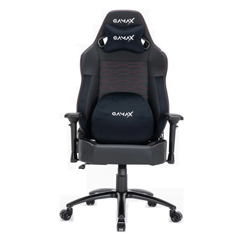 Gamax Ergonomic Adjustable Computer Gaming Desk Chair with Lumbar Support - Black
