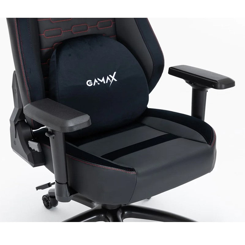 Gamax Ergonomic Adjustable Computer Gaming Desk Chair with Lumbar Support - Black