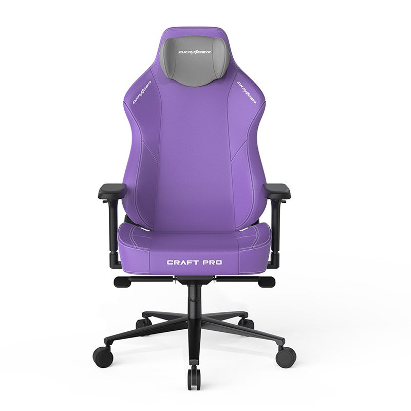 DXRacer Craft Pro Classic Gaming Chair High-Density Memory Foam, Adjustable 4D Armrests - Violet