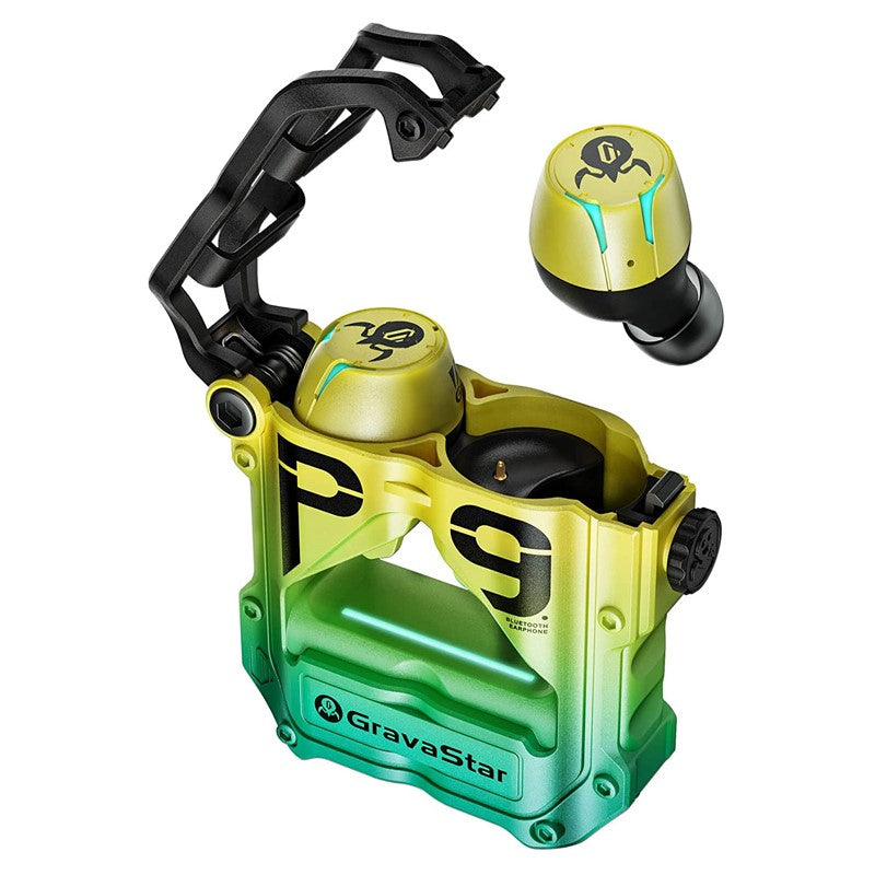 Gravastar Sirius Pro TWS Bluetooth Earbuds - Neon Green