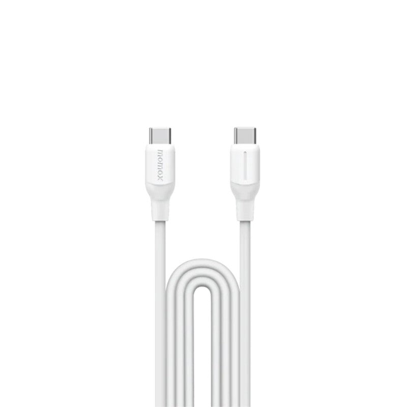 Momax 1-Link USB-C To USB-C (1.2 M / Support 60W) Charging + Data Transfer Cable (TPE + Silicon)