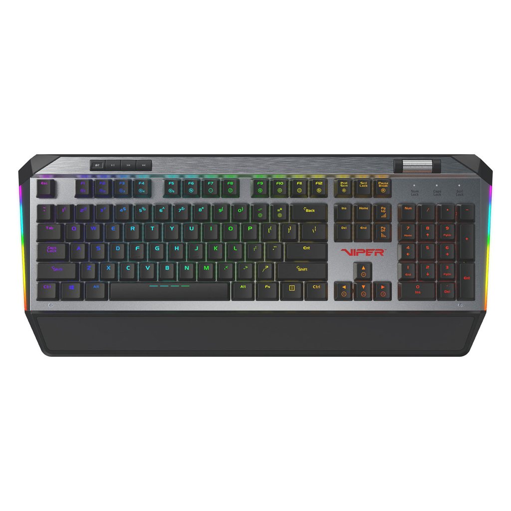 Patriot Viper V765 Mechanical RGB Illuminated Wired Gaming Keyboard