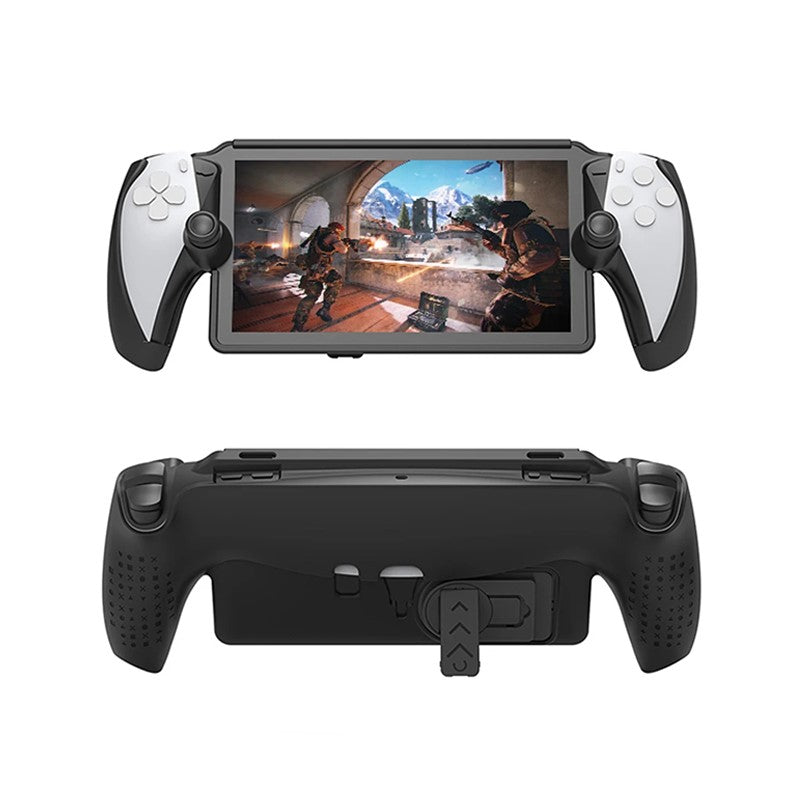 PlayStation 5 (PS5) Portal Remote Console Protective TPU Case with Kickstand - Black