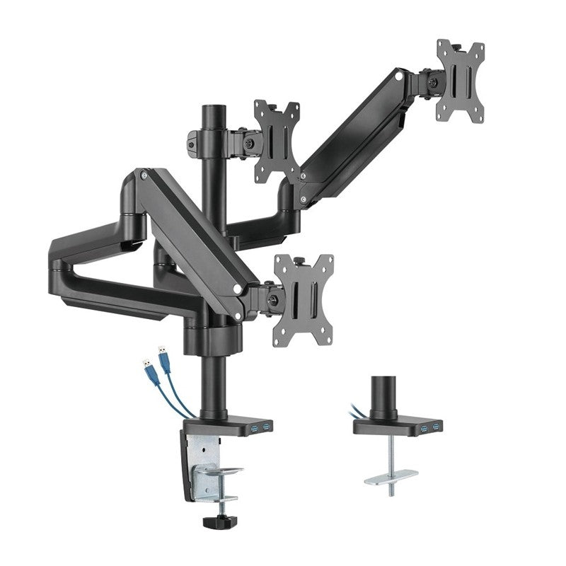 Twisted Minds Premium Triple Monitor Arm, Stand And Mount For Gaming And Office Use 17